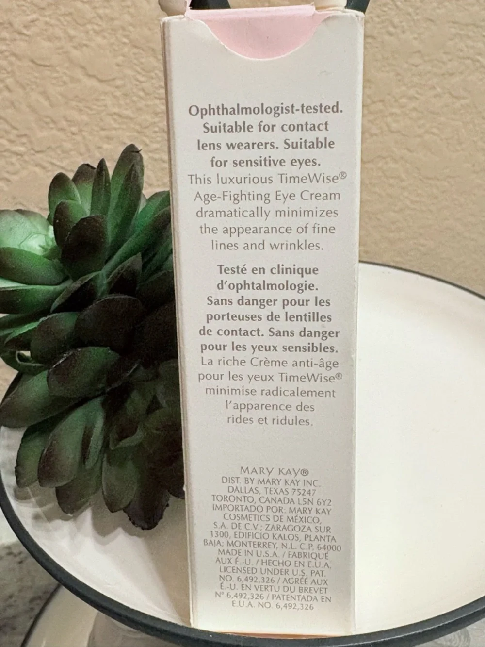 Mary Kay TimeWise Age Fighting Eye Cream .65oz #710100 Pink Cap Discontinued NIB